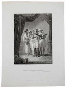 People - Bombay Presidency Dancing Girls and Musicians Probably organized for the artist b
