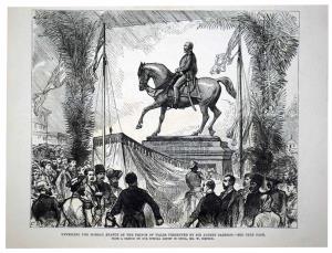 Architecture - Bombay, ILN Unveiling the Statue of the Prince of Wales the unveiling of th