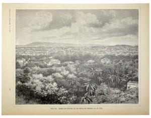 View - Anischt von Bombay (View from Hanging Gardens) German, c. 1880, from the magazine '