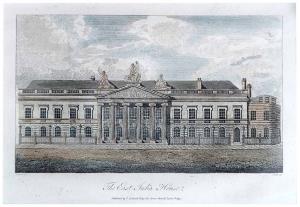 Architecture - England English - East India House A view of the headquarters of the East I