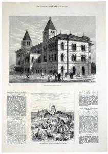 Architecture - Bombay, ILN Central Post and Telegraph Office Newly built just outside the 