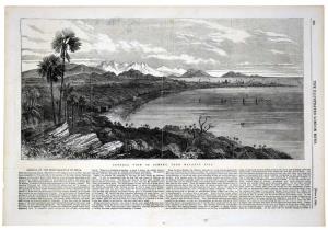 View - Bombay, ILN View from Malabar Hill, A magnificent pristine view of Back Bay (when C