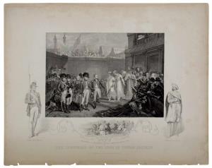 Event - Nizam Territory The Surrender of Two Sons of Tipu Sultan, The main image shows the