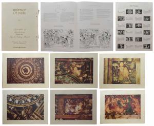 Heritage of India Series 4. A portfolio of reproductions from the Ajanta Ceiling murals in