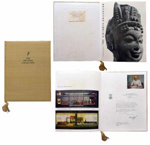 A Silk bound book ‘The Air India Collection’, mentioned in the book “This Exclusive J.B.C.