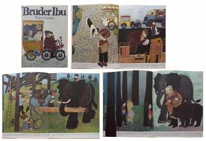 A book – ‘Bruder Ibu’ (Brother Ibu) by Walter Grieder - in German, with illustrations. Gif
