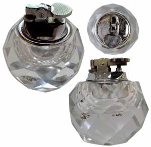 Multi faceted Heavy Lighter with Air India logo.