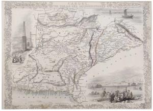 JOHN TALLIS (1817 - 1876) CABOOL, THE PUNJAB AND BELOOCHISTAIT Cabool, The Punjab and Belo