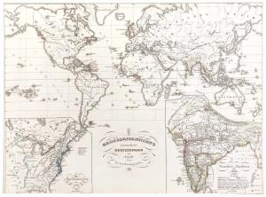 Map of Aisa, entiled Asien bei Beginn des Zweiten Juhrhunderfs vor Christus, with an inset