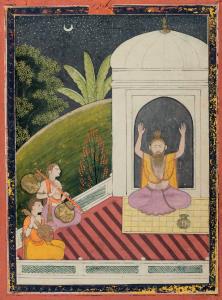 Ragamala, literally: ‘garland of musical modes’ is one of the most popular subjects of Ind