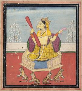 Tantric subjects in Pahari painting are not uncommon, though not as often seen as Vaishnav