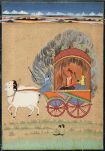Agni, is the main focus of any Yagna or Homa. Agni travels in his ram driven chariot to al