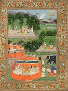 (Ayodhyakand f. 127 verses 297-298) Bharat and Shatrughn have been joined at Chitrakut by 