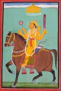 The current folios are part of what must have been an extensive series of paintings on the