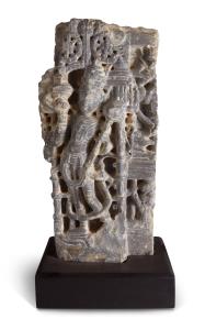 The style of this fragment and the type of stone are closely related to a well known monum