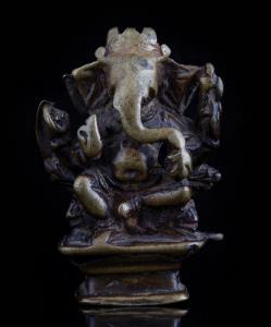 For a closely related image of Ganesha in the Los Angeles County Museum of Art, see Michel