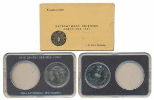 1981, Cupro-Nickel Rupees 10, World Food Day, Bombay Mint (KM 196). In immaculate conditio