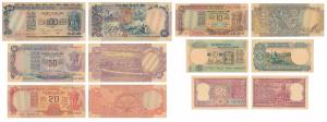 Rupees 2, 5, 10, 20, 50 and 100, all signed S. Jagannathan. About Extremely Fine to Uncirc