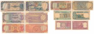 Rupees 2, 5, 10, 20, 50 and 100, all signed S. Jagannathan. About Extremely Fine to Uncirc