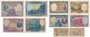 Spain, 1, 25 (2), 50 and Cien (100) Pesetas, 1925, Madrid. Very Fine+, Scarce. (5)