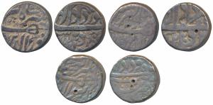Jahangir, Silver Rupee (3), Delhi Mint, Month Khurdad and Amardad, AH 1025; Tatta Mint, Mo