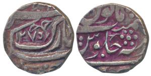 Muhammad Bahawal Khan IV (AH 1275-1283; 1858-1866 AD), Silver Rupee, 7.52g, Bahawalpur Min