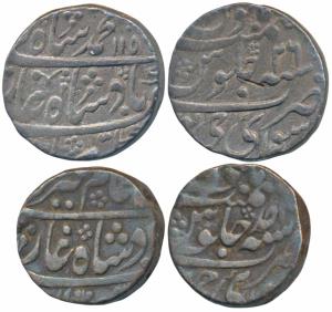 Isvari Singh (AH 1156-1174; 1743-1760 AD), Silver Rupee, 11.18g, Sawai Jaipur Mint, in nam