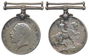 British War Medal 1914-18, George V, Silver, awarded to 2678 Havaldar Mahi Ram 48 Pioneers