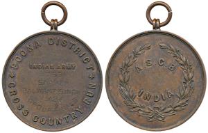 Army Sports Control Board, Copper Medal, Poona District Cross Country Run, Indian Army, 17