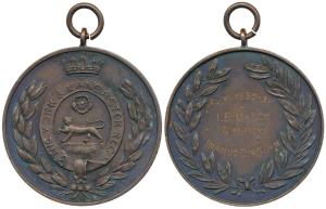 The York & Lancaster Regt, Copper Medal, rev. R.M. 1930-31, I. P. Match, G. M. Havaldar Im