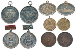 Gujarat Law Society, Copper Nickel Gilt Medal, Golden Jubilee 1927-57, Ahmedabad; Mazgaon 