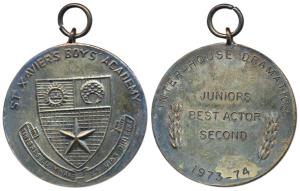 St. Xavier' Boys Academy, Copper Nickel, Inter-House Dramatics, Jr. Best Actor Second, 197