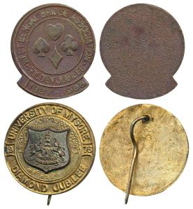 University of Mysore, Gilt Medal, Diamond Jubilee, 1976; West Bengal Bridge Association, C