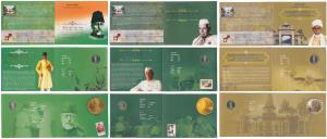 All single commemorative coin in mint Pakaging, all Rupees 5, 2014 Bhel- 50 Years of Engin