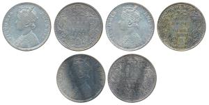 Victoria Empress, Silver Rupee, 1901, Bombay Mint, C5 / I / B incuse, Unlisted in Pridmore