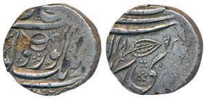 Ranjit Singh (VS 1856-1896; 1799-1839AD), Silver Rupee, 11.05g, Kashmir Mint, Gobindshahi 