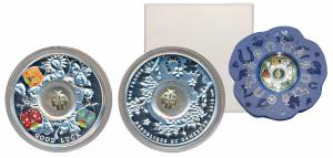 Cameroon, Silver 500 Francs, 14.14g, 2016, Ladybird, Good luck Series 7, obv. Golden ladyb