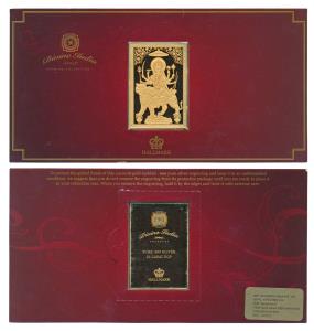 Mata Vaishno Devi, Gold Gilt Silver bar, 50.0g, Issued by Hallmark India as part of their 