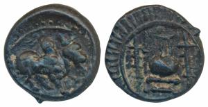 Post-Vakataka (c. 5-6th century AD), Khandesh Region, Vishnukundin type, Copper Alloy, 3.2