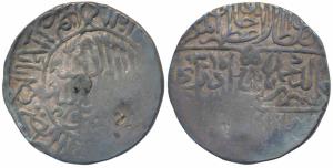 Babur, Silver Shahrukhi, 4.71g, mint name off flan, stylization that of Agra Mint, AH 936,