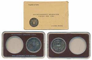 1981, Cupro-Nickel Rupees 10, World Food Day, Bombay Mint (KM 196). In near immaculate con