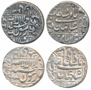 Shah Jahan, Silver Rupee, 11.52g, Patna Mint, AH 1048/20, legend within square area, compl