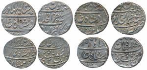 Muhammad Shah (AH 1131-1161; 1719-1748 AD), Silver Rupee (2), Mustaqir al-Khilafat Akbarab