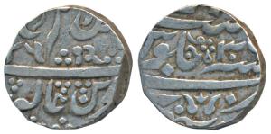 Balwantnagar (Jhansi) Mint, Silver Rupee, in the name of Shah Alam II, RY 3X, Fasli date 1