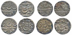Muhammadabad Banaras Mint, Silver Rupee (4), in the name of Shah Alam II, AH 1178/5, 1179/