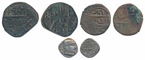 Rampur, Copper Paisa, 8.55g, obv. sun symbol, obv. Devnagari legend “Ram- Shree Ram-Rampur
