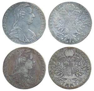 Austria, Maria Theresa, Silver Thaler, 28g, 1780 (KM 1866). Restrike, Very Fine and Extrem