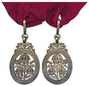 The Most Honourable Order of the Bath, C.B. (Civil) Companion’s neck badge, Silver Gilt, 1