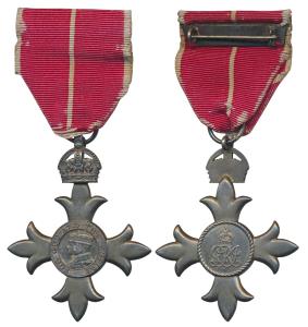 The Most Excellent Order of the British Empire (O.B.E.), 2nd type, Military Division, Offi