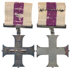 Military Cross (MC), GVI, Silver Medal, 2nd World War, GRI royal cipher in centre of an or
